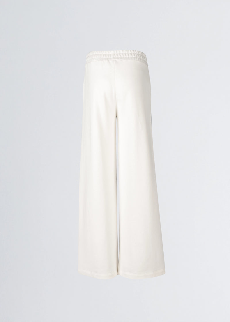 Paola T. Pantalone Palazzo In Cotone Stretch