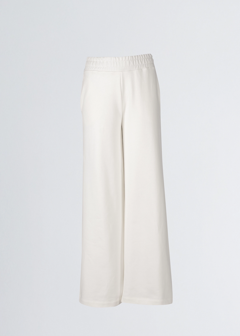 Paola T. Pantalone Palazzo In Cotone Stretch