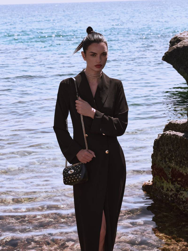 Paola T. Robe-manteau In Cady Fluid Strech