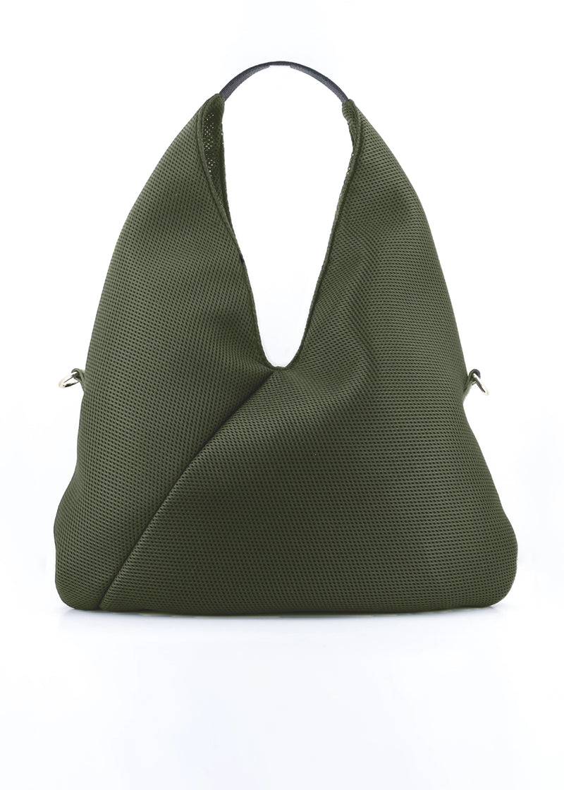 Paola T. Sacca Hobo In Traforato Con Dettagli Oro