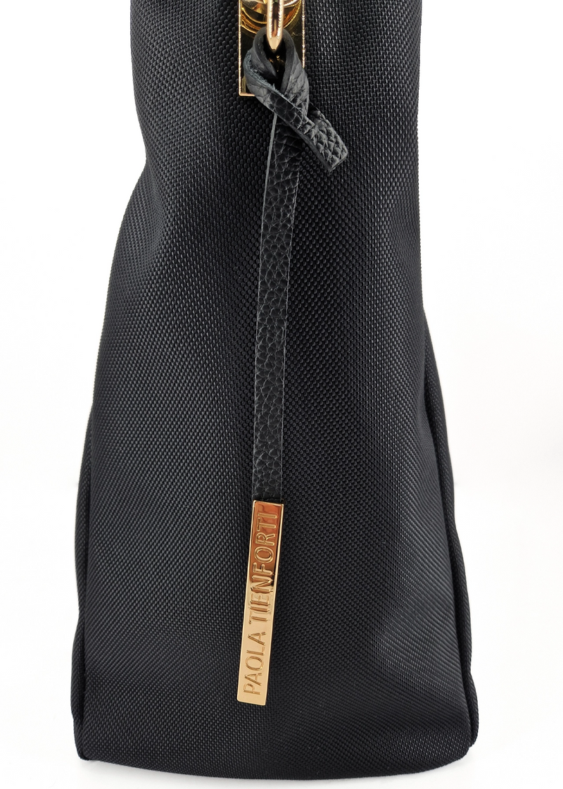 Paola T. Sacca In Cordura Con Dettagli Oro