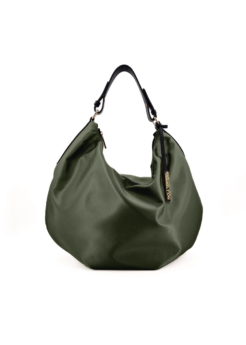 Paola T. Sacca In Nylon Con Dettagli Oro