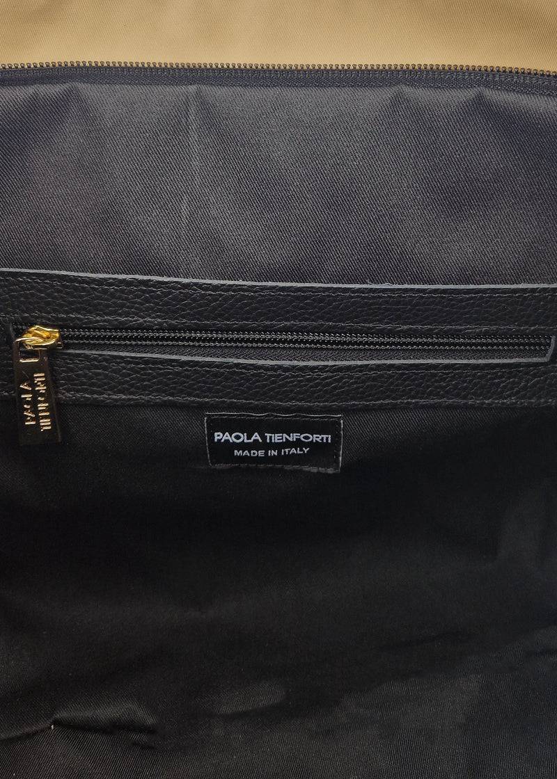 Paola T. Sacca In Nylon Con Dettagli Oro