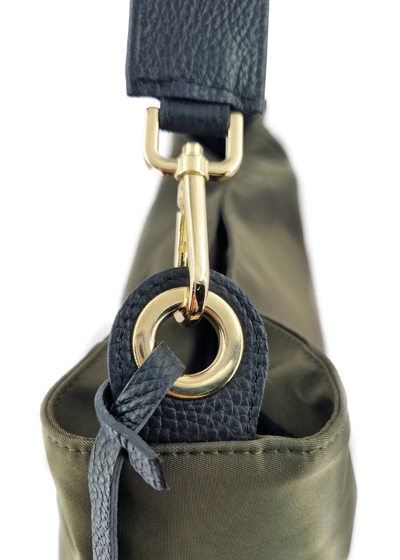 Paola T. Sacca In Nylon Con Dettagli Oro