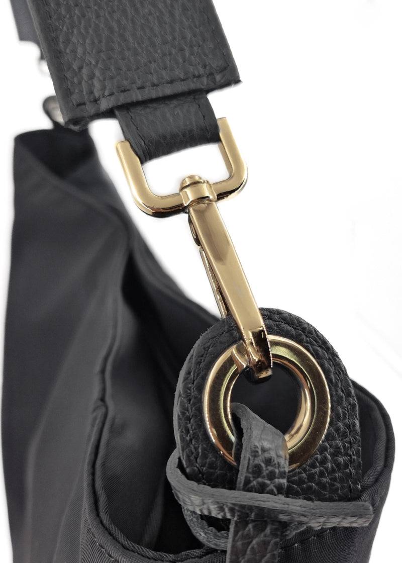 Paola T. Sacca In Nylon Con Dettagli Oro