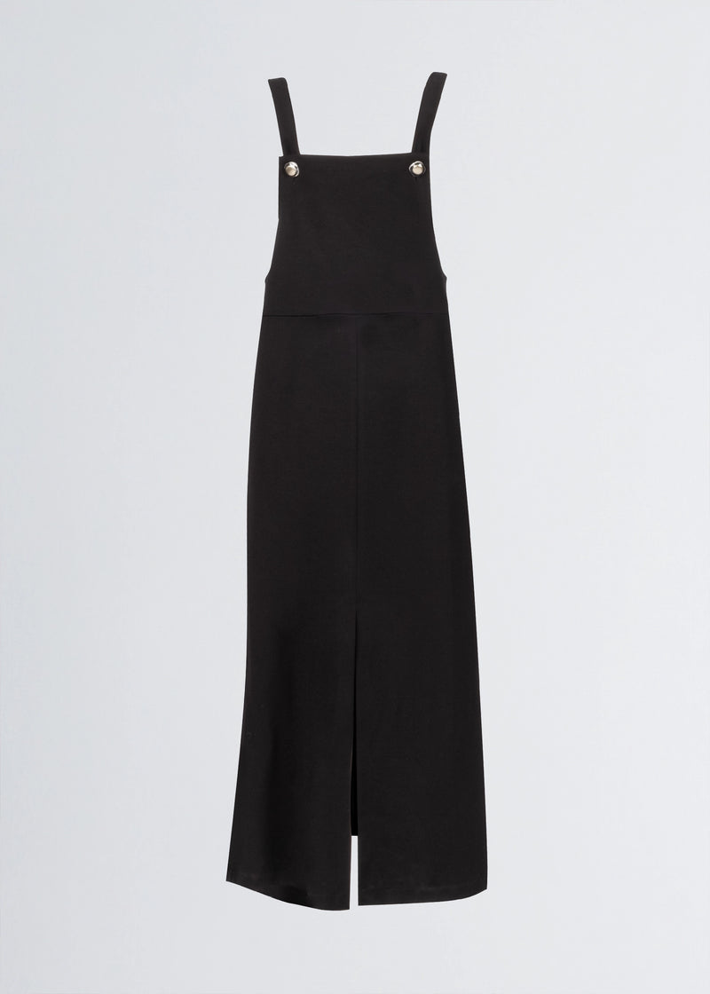 Paola T. Salopette Gonna In Cotone Stretch