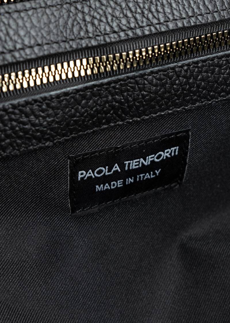 Paola T. Shopper In Traforato Con Pendente Argento