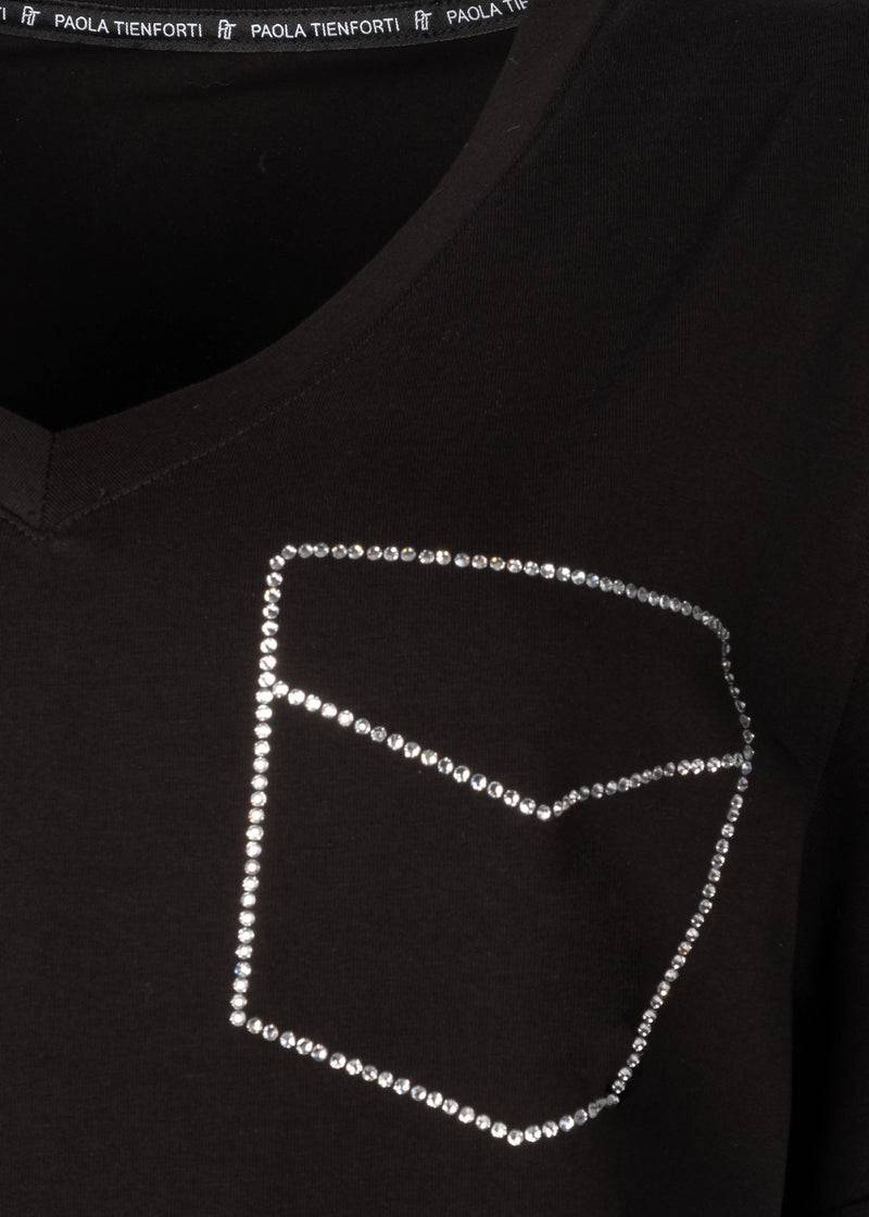 Paola T. T-Shirt In Cotone Stretch