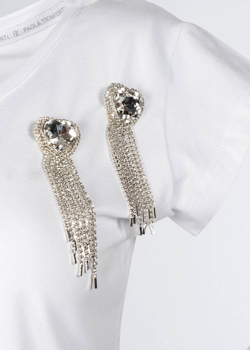 Paola T. T-Shirt In Cotone Stretch