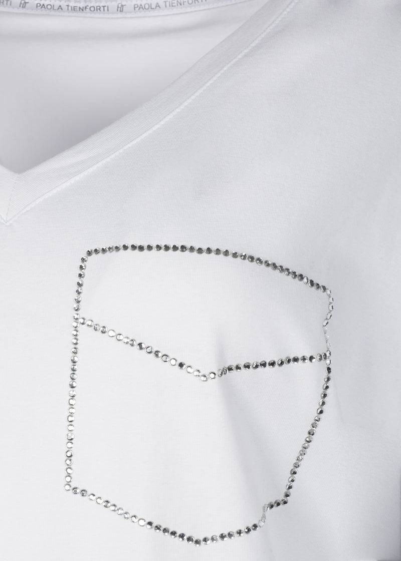 Paola T. T-Shirt In Cotone Stretch