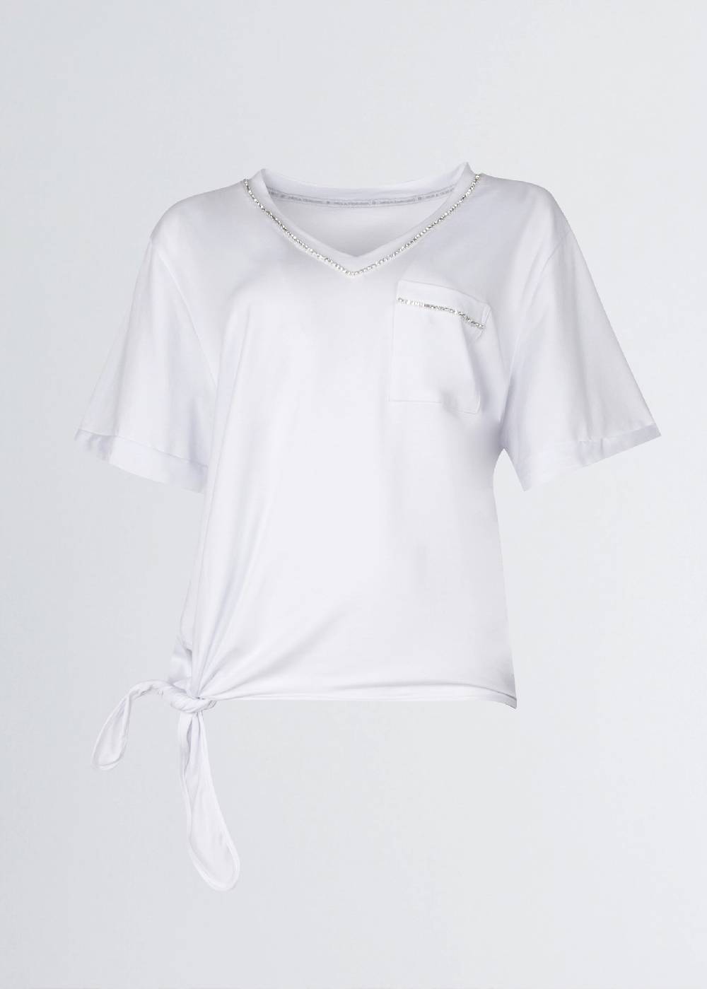 Paola T. T-Shirt in cotone stretch