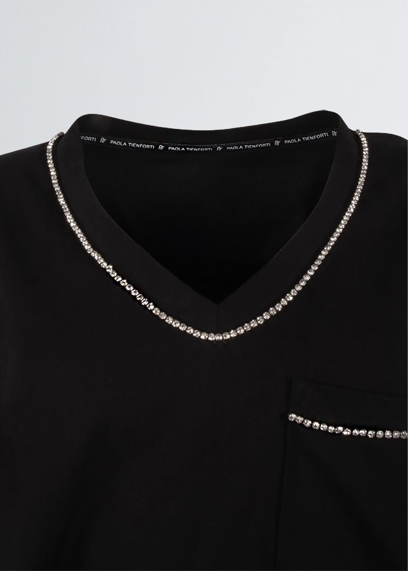 Paola T. T-Shirt In Cotone Stretch