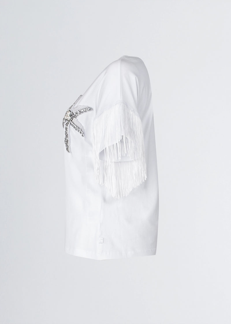 Paola T. T-shirt In Cotone Stretch