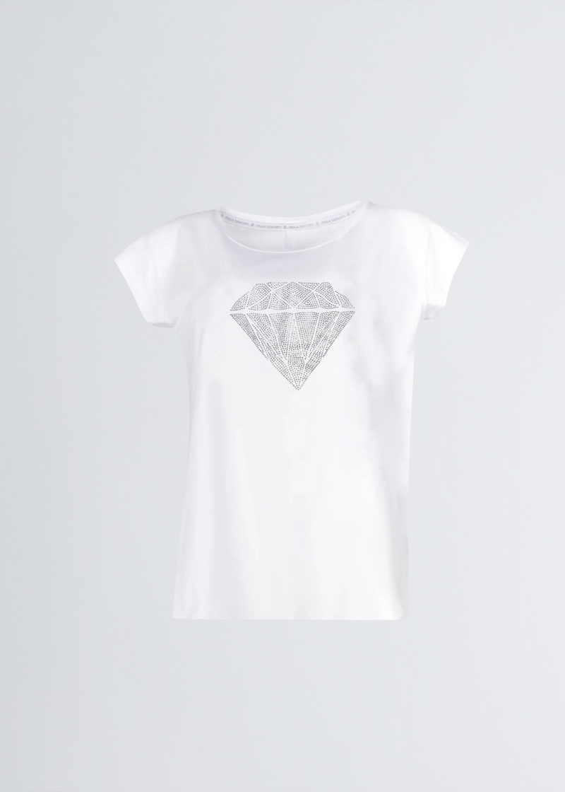 Paola T. T-shirt Slim Diamond