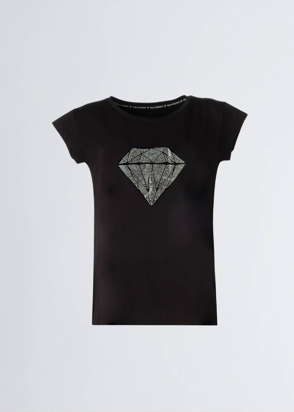 Paola T. T-shirt slim Diamond