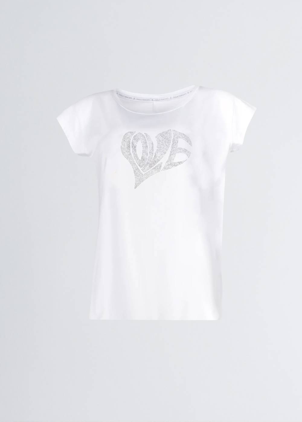 Paola T. T-shirt slim Heart