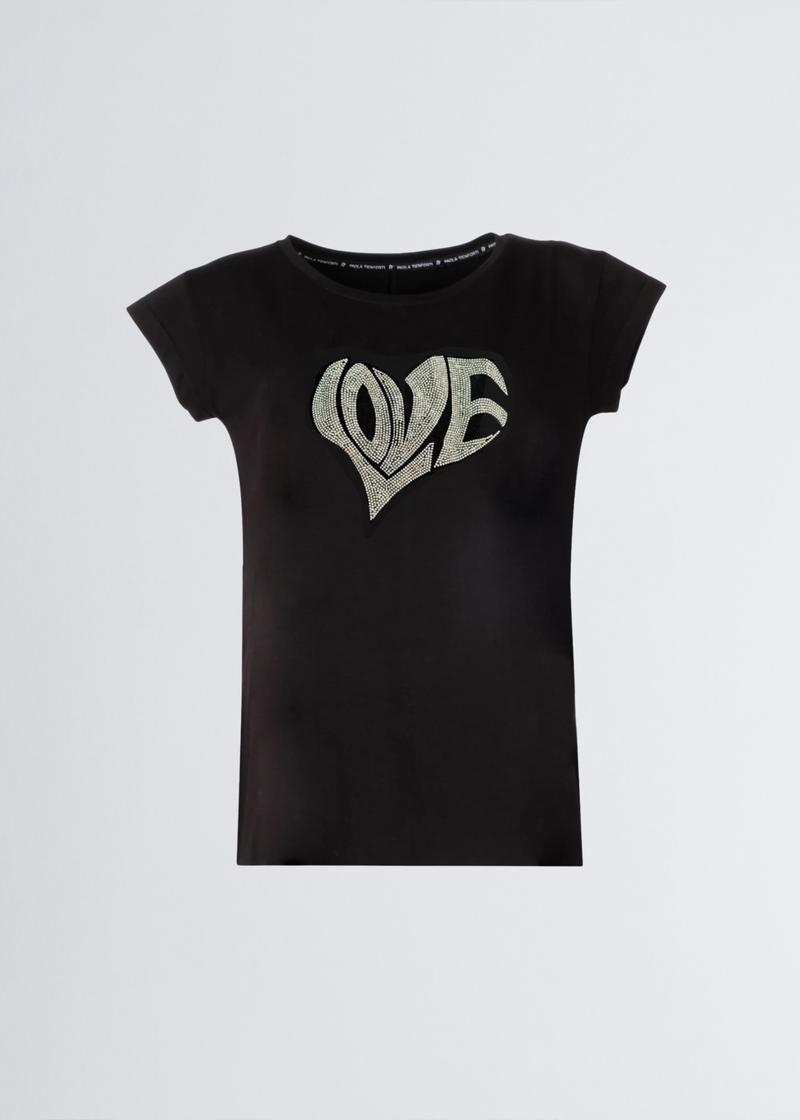 Paola T. T-shirt Slim Heart