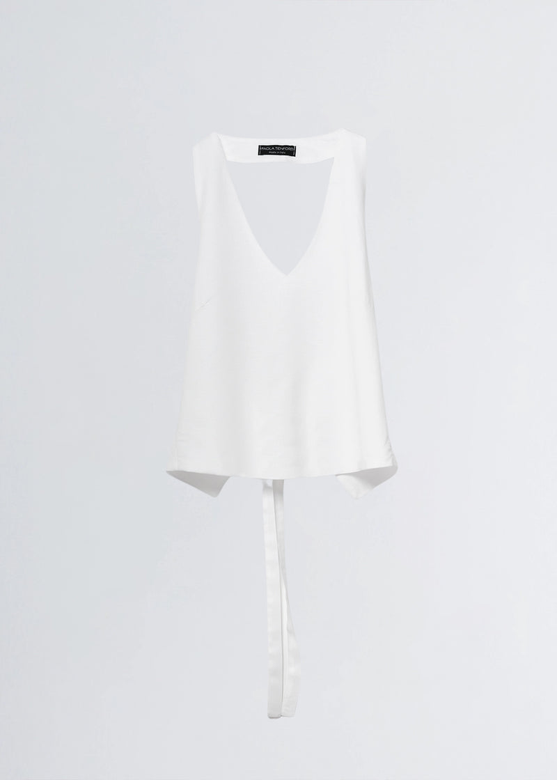 Paola T. Top In Lino Di Viscosa