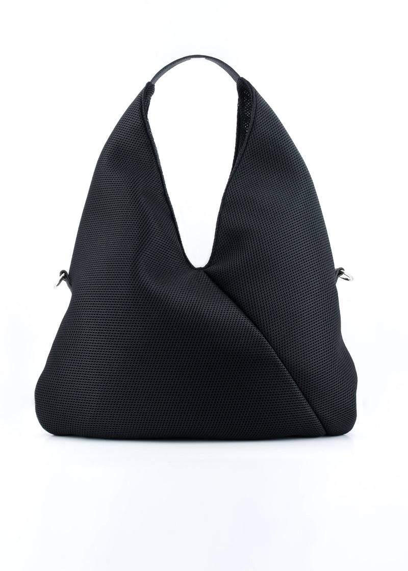 Paola T. Sacca Hobo In Traforato Con Dettagli Argento