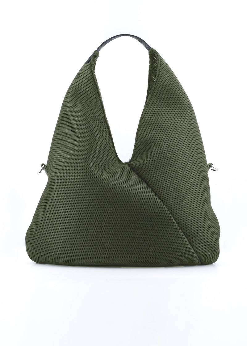 Paola T. Sacca Hobo In Traforato Con Dettagli Argento