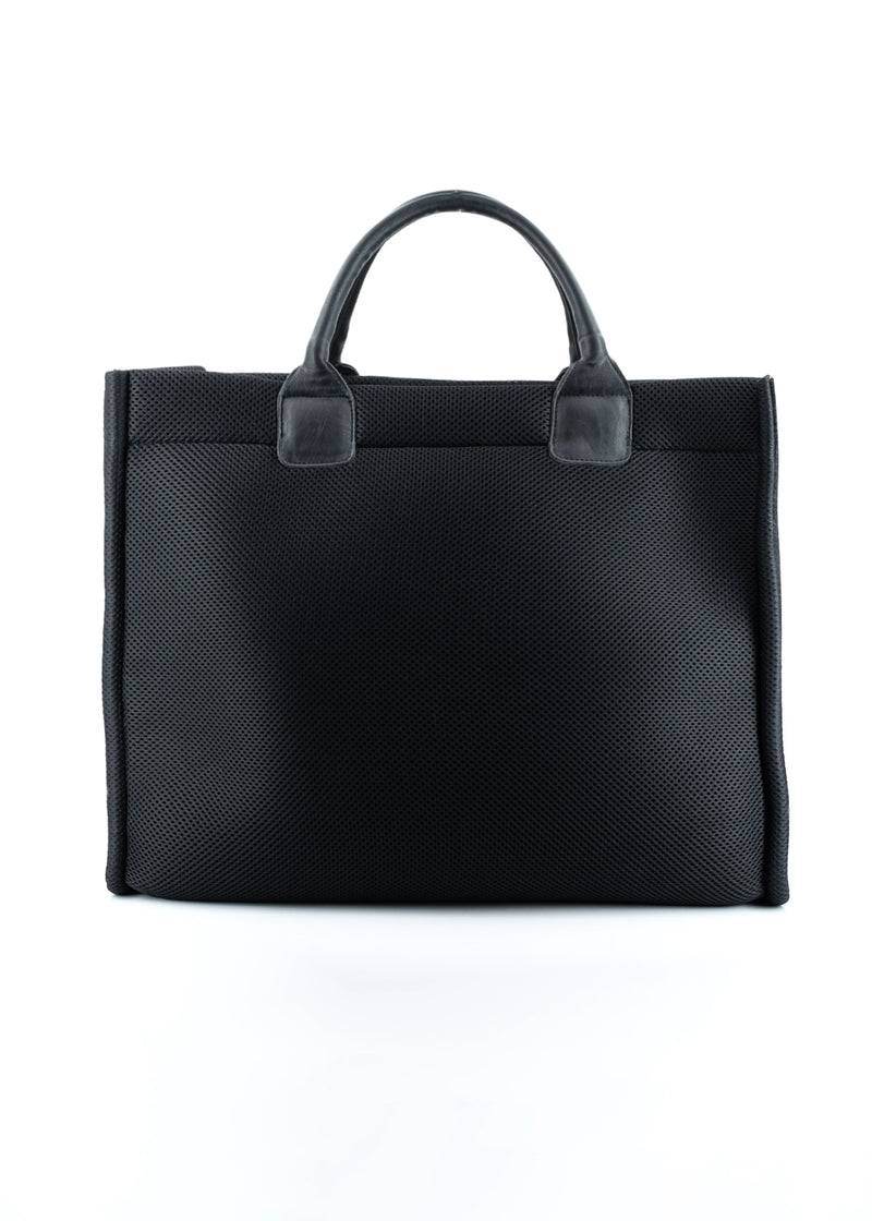 Paola T. Shopper Large In Traforato Con Dettagli Argento