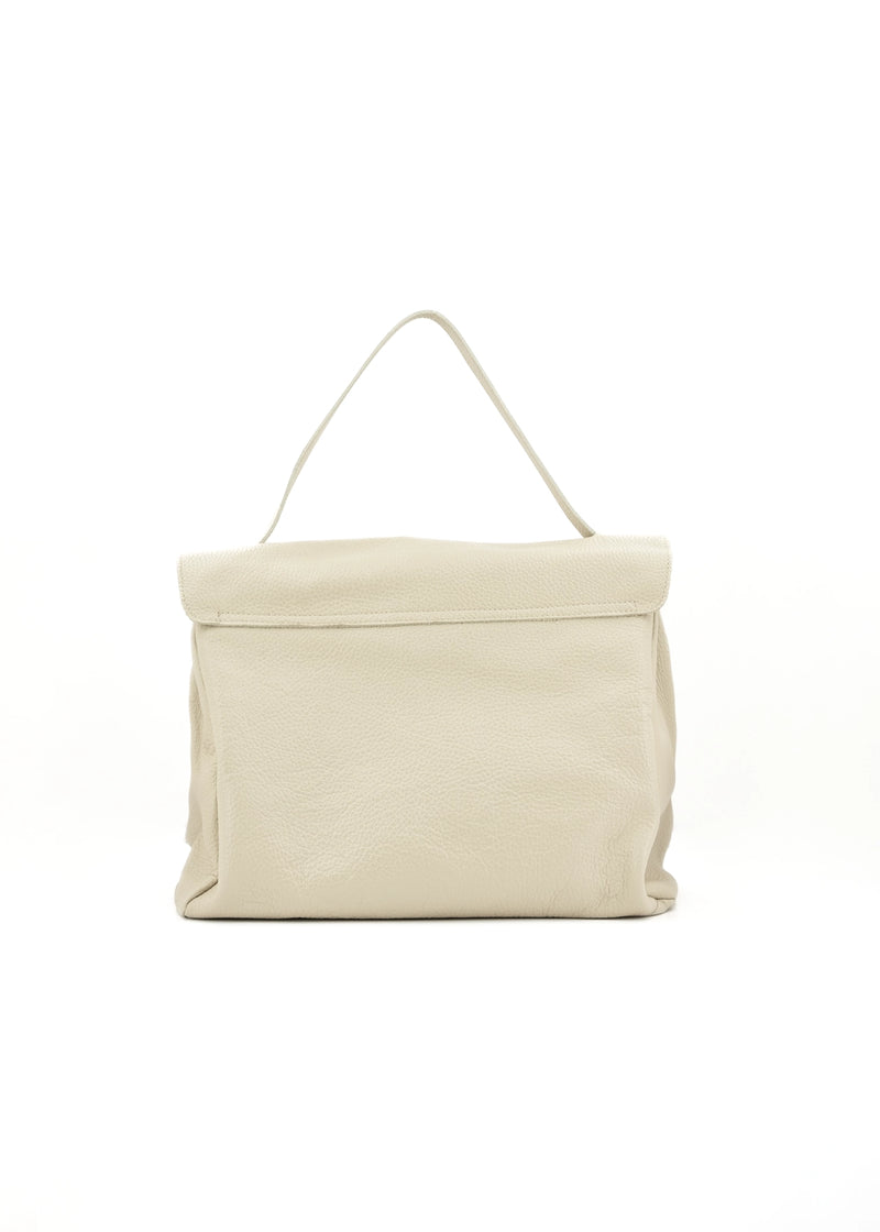 Paola T. Shopper Medium In Pelle Morbida Con Dettagli Oro