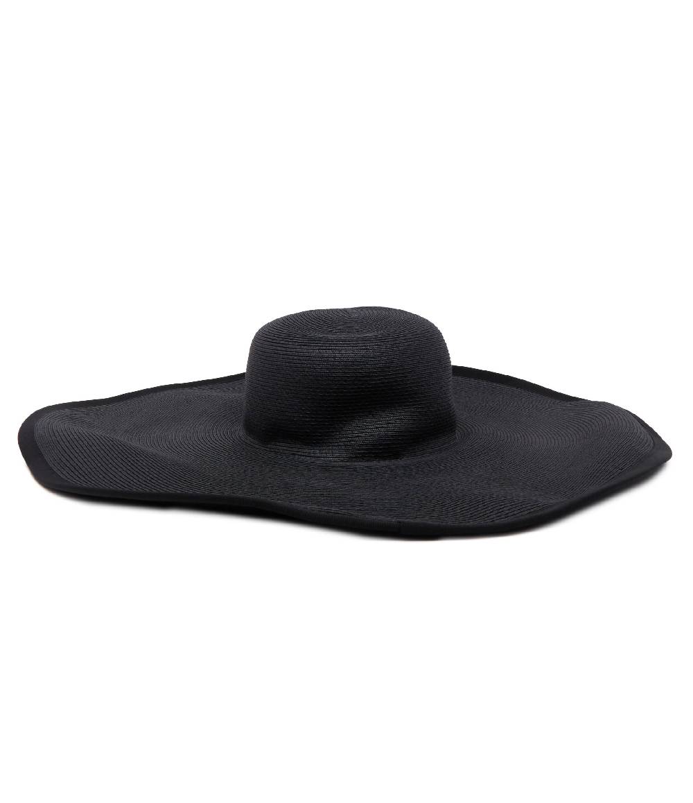 MAX MARA BEACHWEAR CAPPELLO TULLIA NERO 2416571019600002 SKU: 2416571019600002