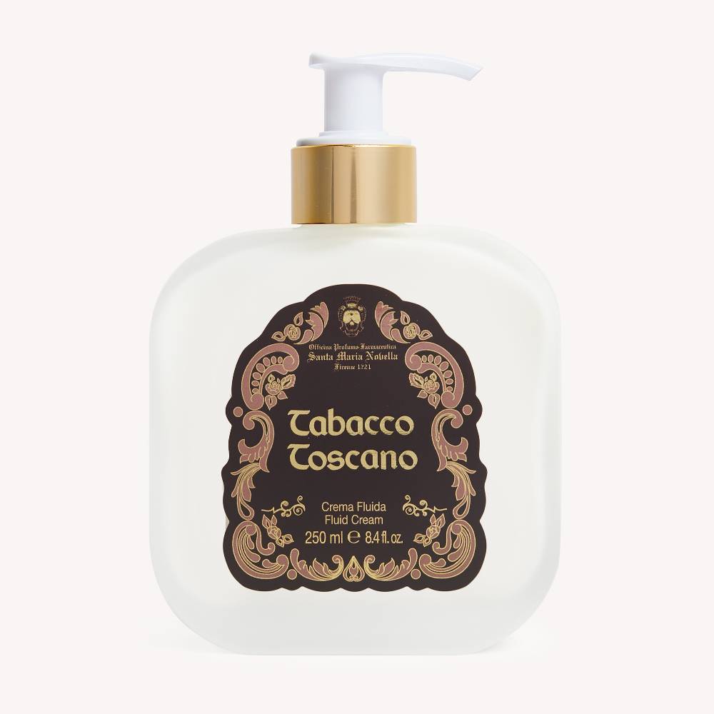 SANTA MARIA NOVELLA CREMA FLUIDA TABACCO TOSCANO 250ML 3181202250ML SKU: 3181202250ML