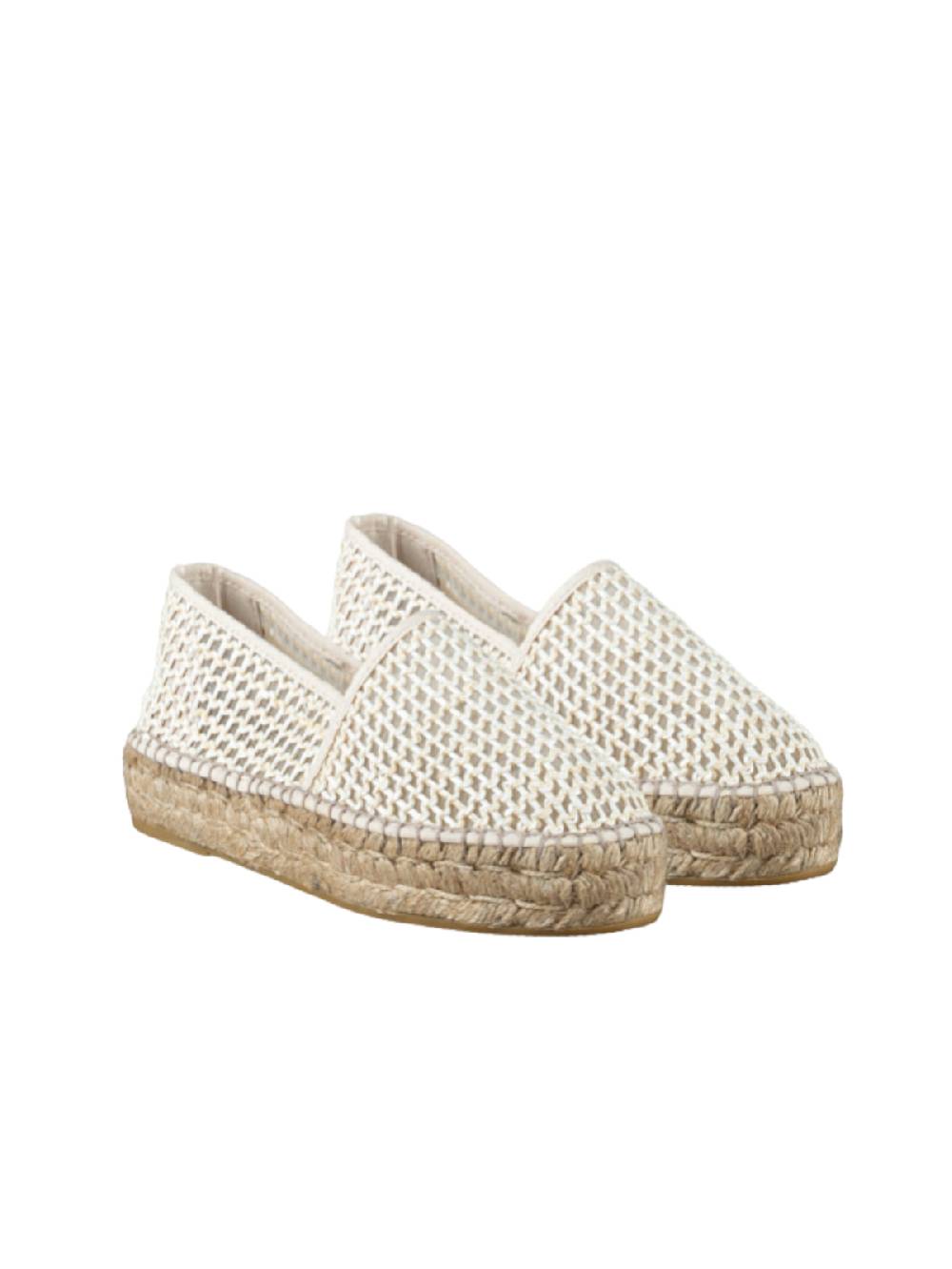 ESPADRILLES SLIP ON DENNY RETE BIANCA 1559119BLANCO SKU: 11559119BLANCO