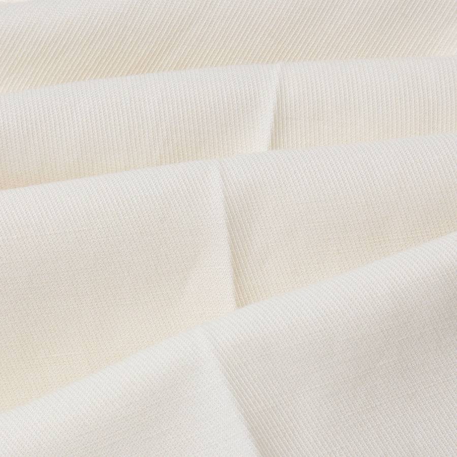 Paolo Pecora Bermuda Sartoriale In Tela Di Cotone Lino - Bianco