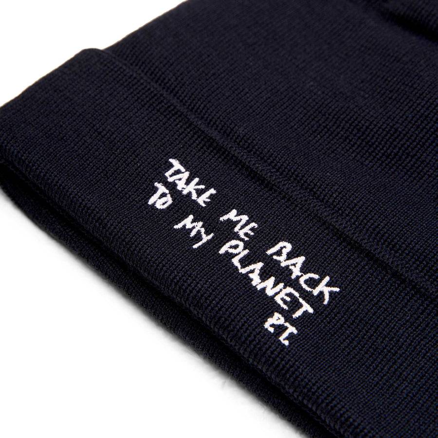 Paolo Pecora Berretto In Lana "Planet" Con Ricamo By Pietro Terzini