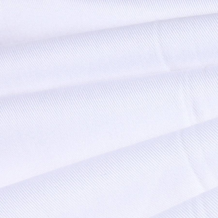 Paolo Pecora Chino Sartoriale In Gabardina Di Cotone - Bianco