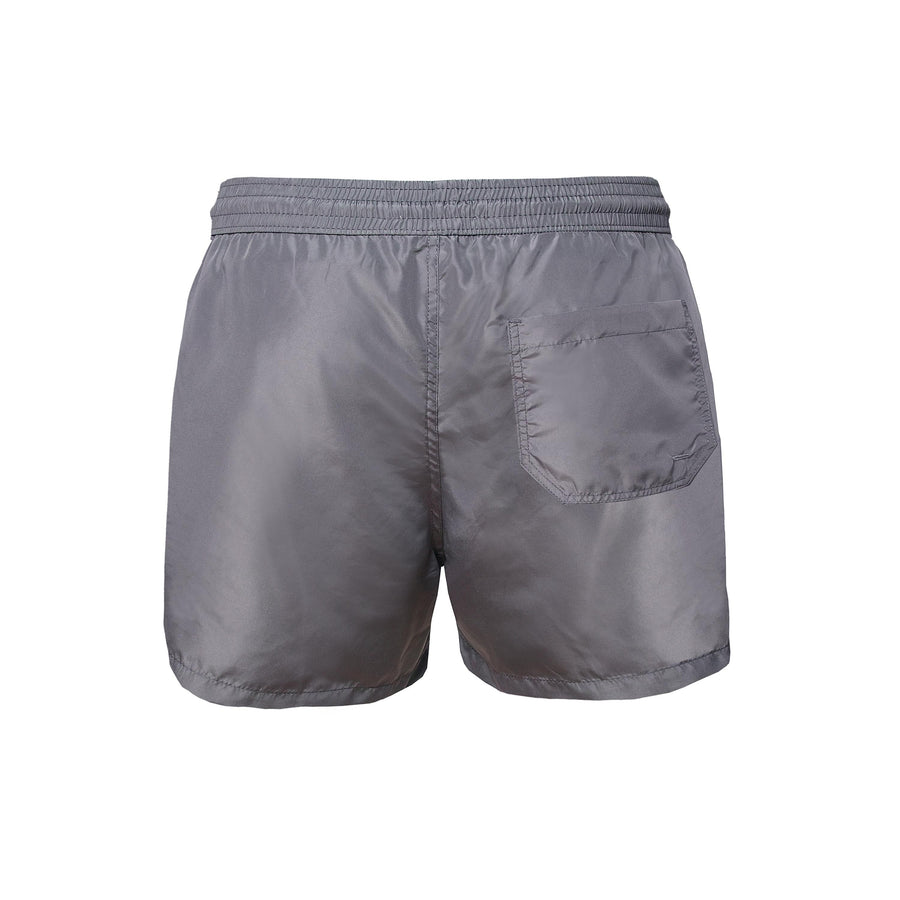 Paolo Pecora Costume Da Bagno Boxer Unisex Tinta Grigio