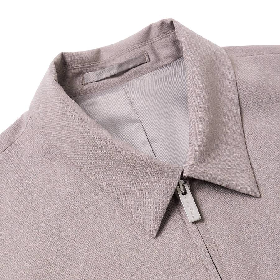 Paolo Pecora Giacca Elegante In Fresco Lana - Tortora