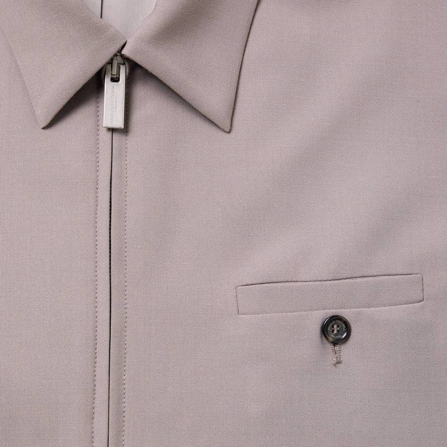 Paolo Pecora Giacca Elegante In Fresco Lana - Tortora