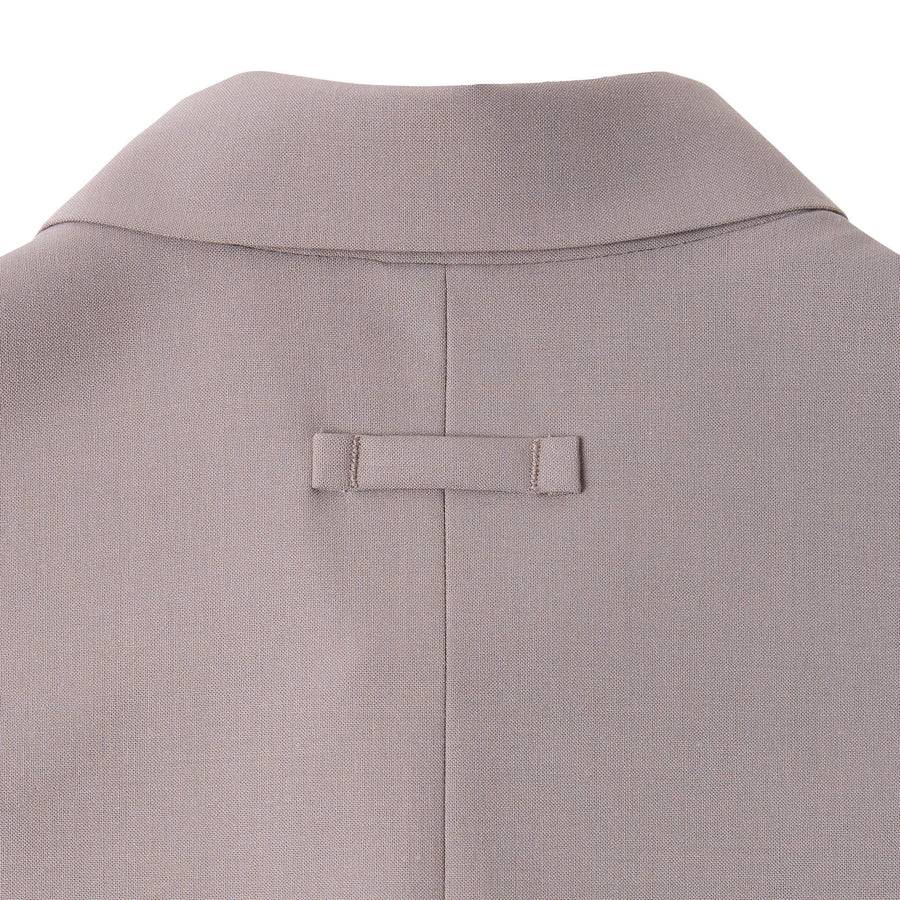 Paolo Pecora Giacca Elegante In Fresco Lana - Tortora