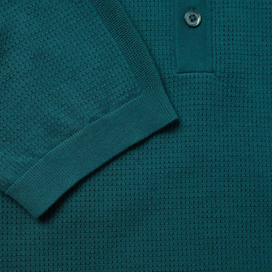 Paolo Pecora Maglia In Cotone Crepe Extrafine - Verde Malachite