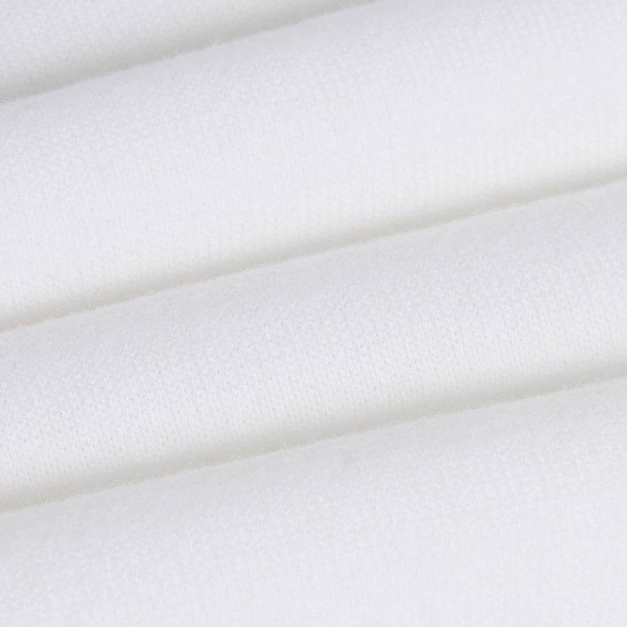 Paolo Pecora Maglia In Cotone Extrafine - Bianco Latte/Navy