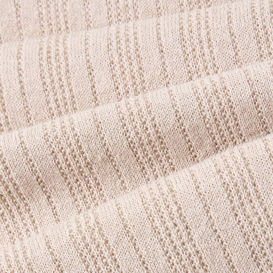 Paolo Pecora Maglia In Lino Cotone Extrafine - Sabbia