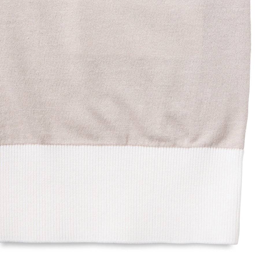 Paolo Pecora Maglia In Seta Cotone Extrafine - Eleganza Sabbia