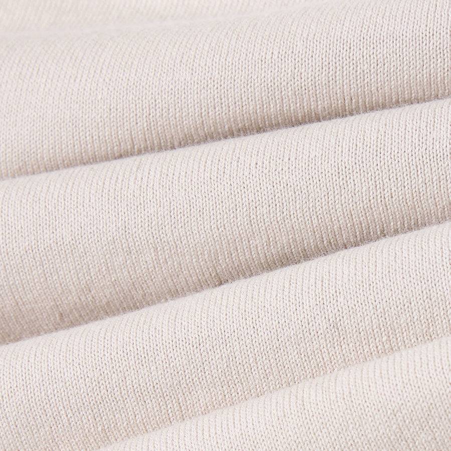 Paolo Pecora Maglia Manica Lunga In Puro Cotone Extrafine - Sabbia