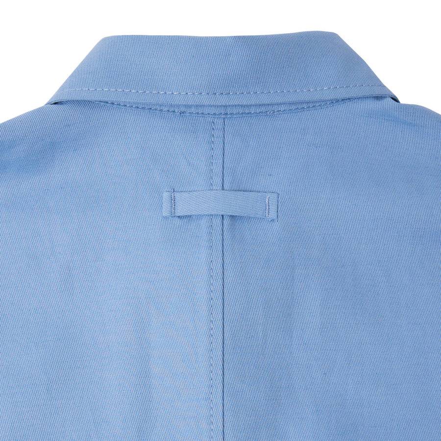 Paolo Pecora Overshirt Mezza Manica - Azzurro Polvere