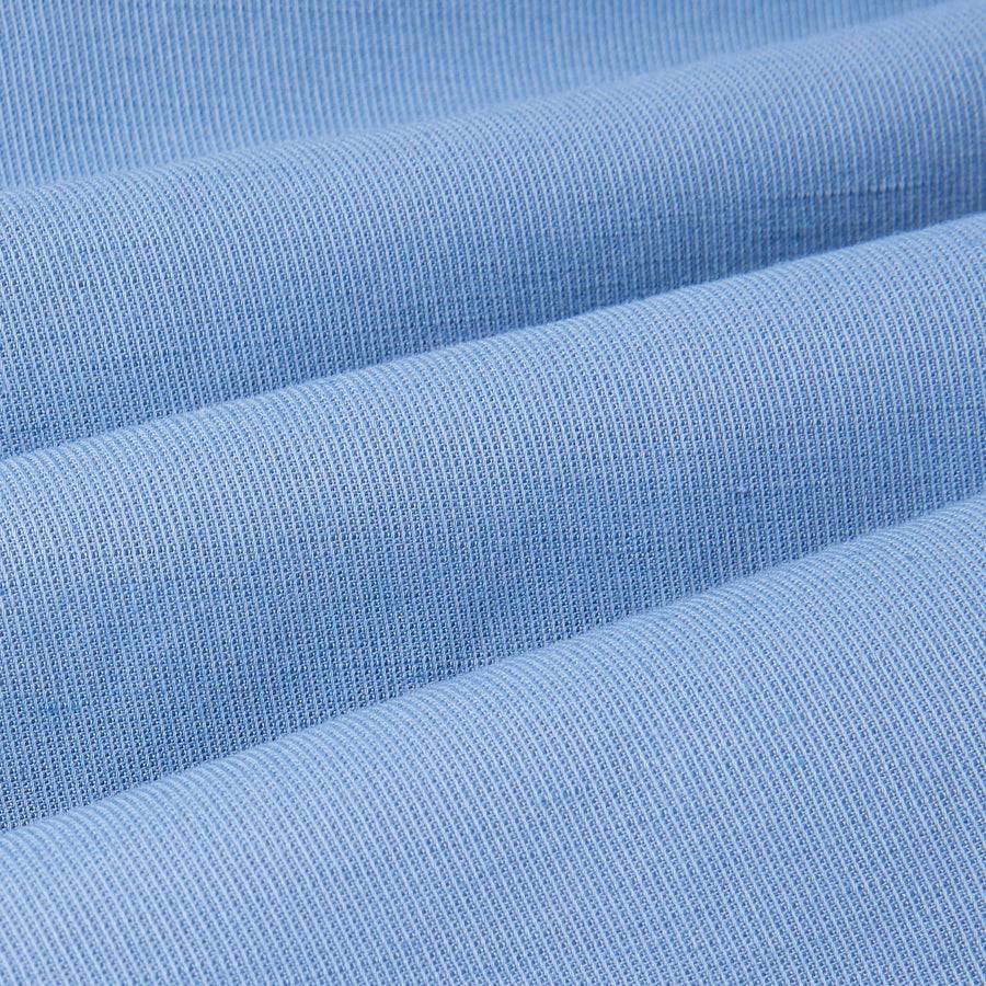 Paolo Pecora Overshirt Mezza Manica - Azzurro Polvere