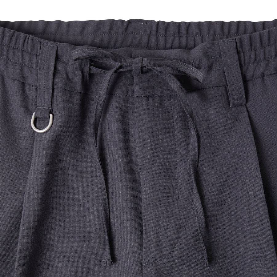 Paolo Pecora Pantalone In Fresco Lana - Grigio Antracite