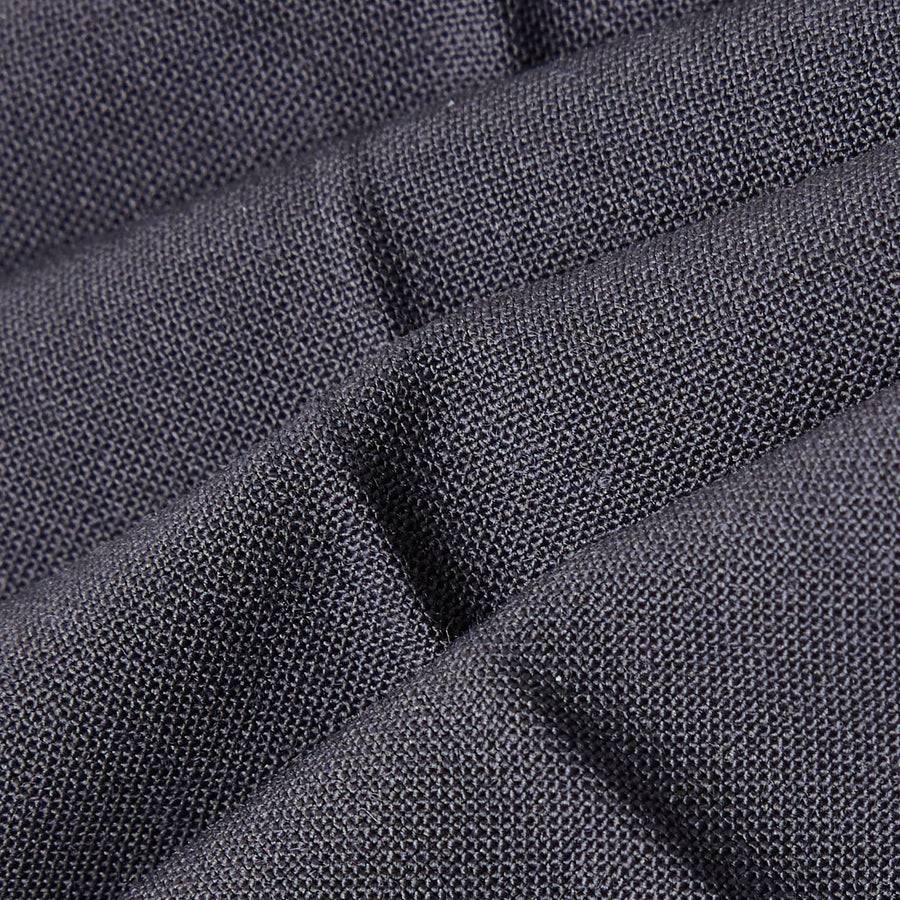 Paolo Pecora Pantalone In Fresco Lana - Grigio Antracite