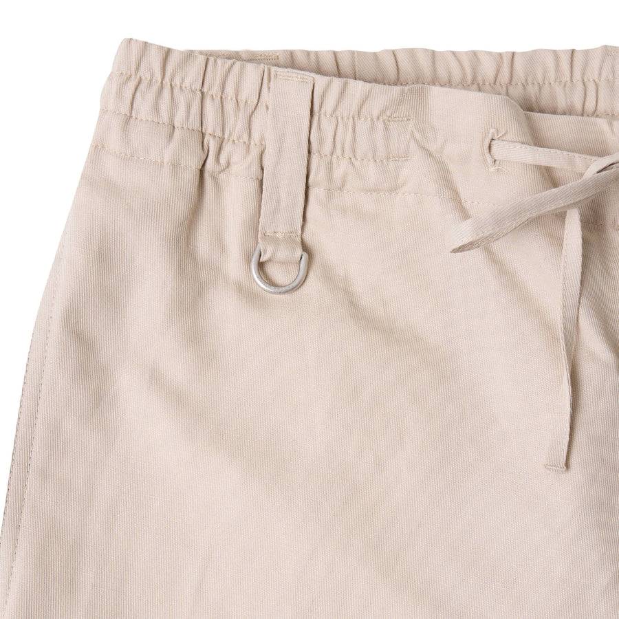 Paolo Pecora Pantalone In Tela Di Cotone Lino - Sabbia