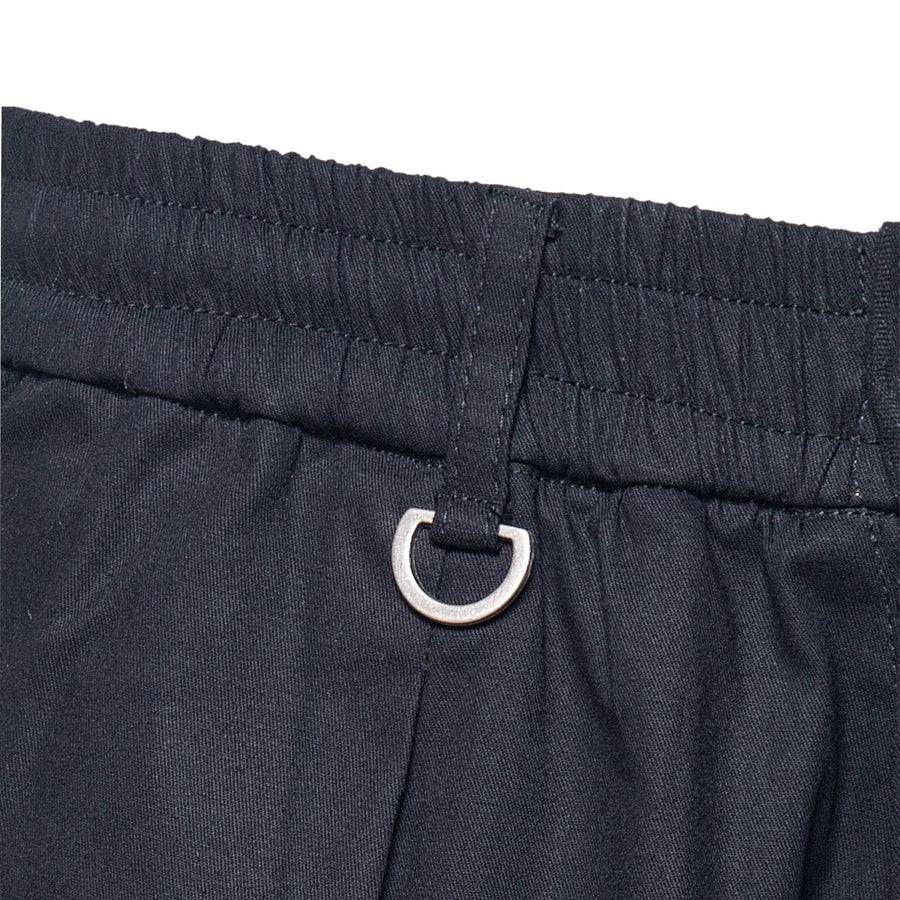 Paolo Pecora Bermuda In Tela Di Cotone Nero