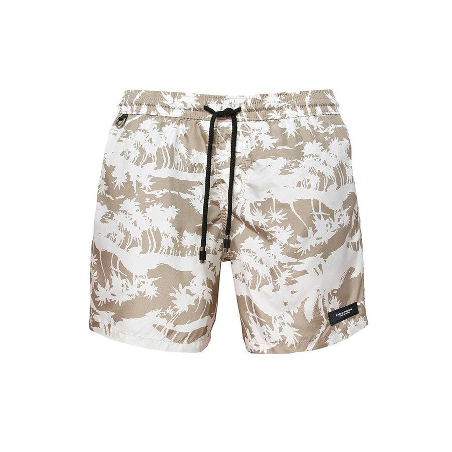 Paolo Pecora Boxer Mare Fantasia Palme Beige