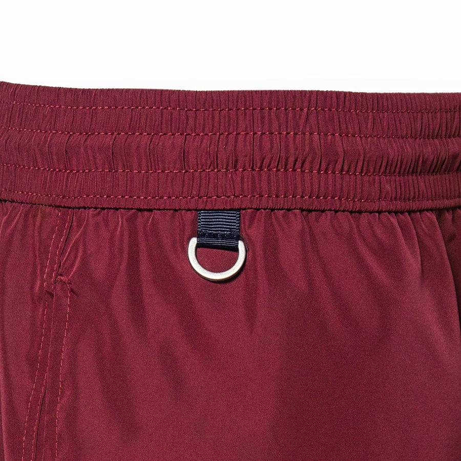 Paolo Pecora Boxer Mare Unisex Tinta Unita Bordeau