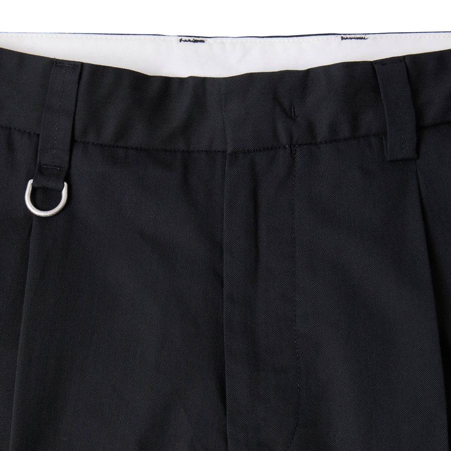 Paolo Pecora Chino Sartoriale In Tela Cotone - Nero